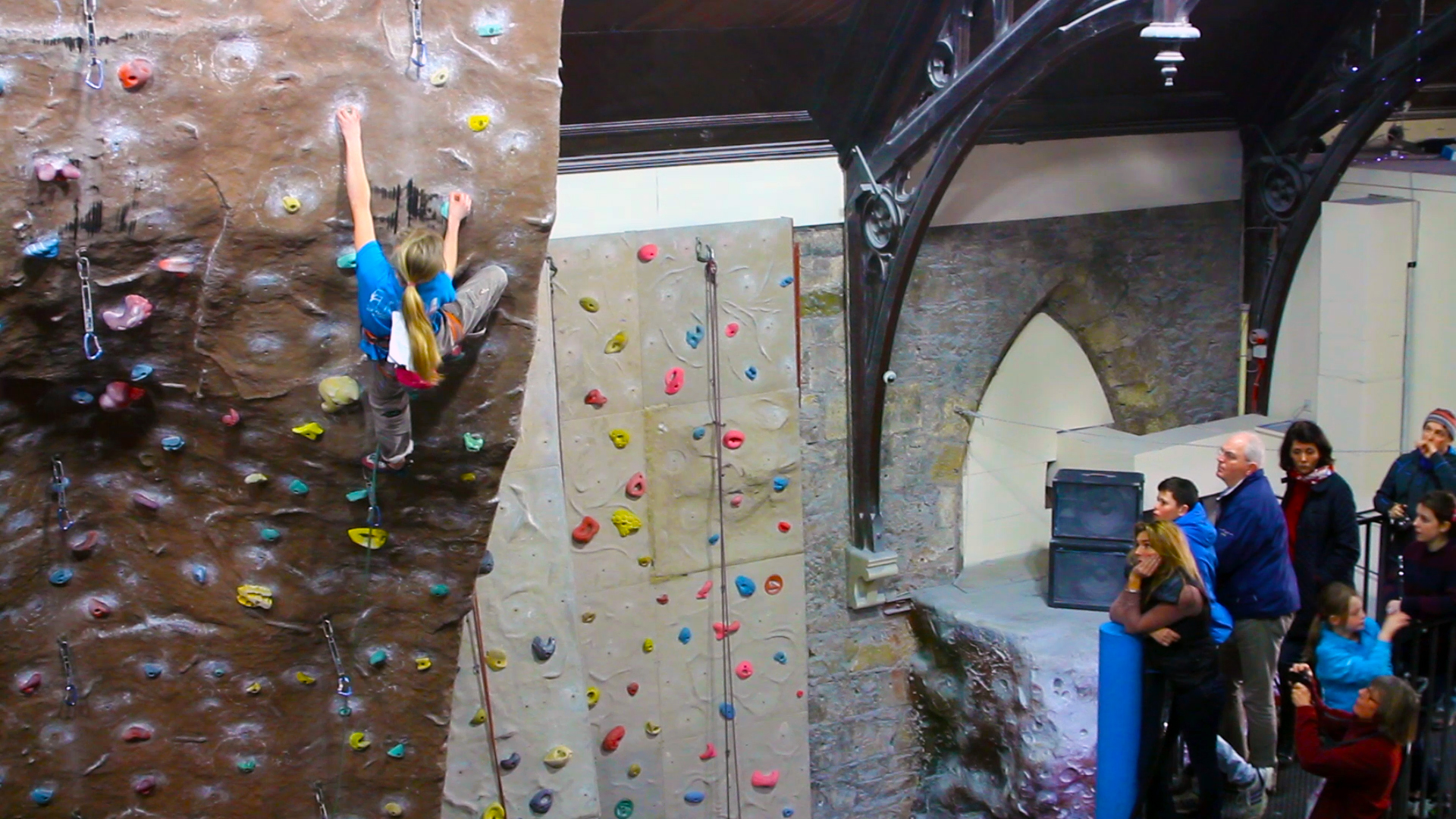 Girl 3 Glasgow Climbing Centre